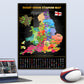 English Rugby Union Map